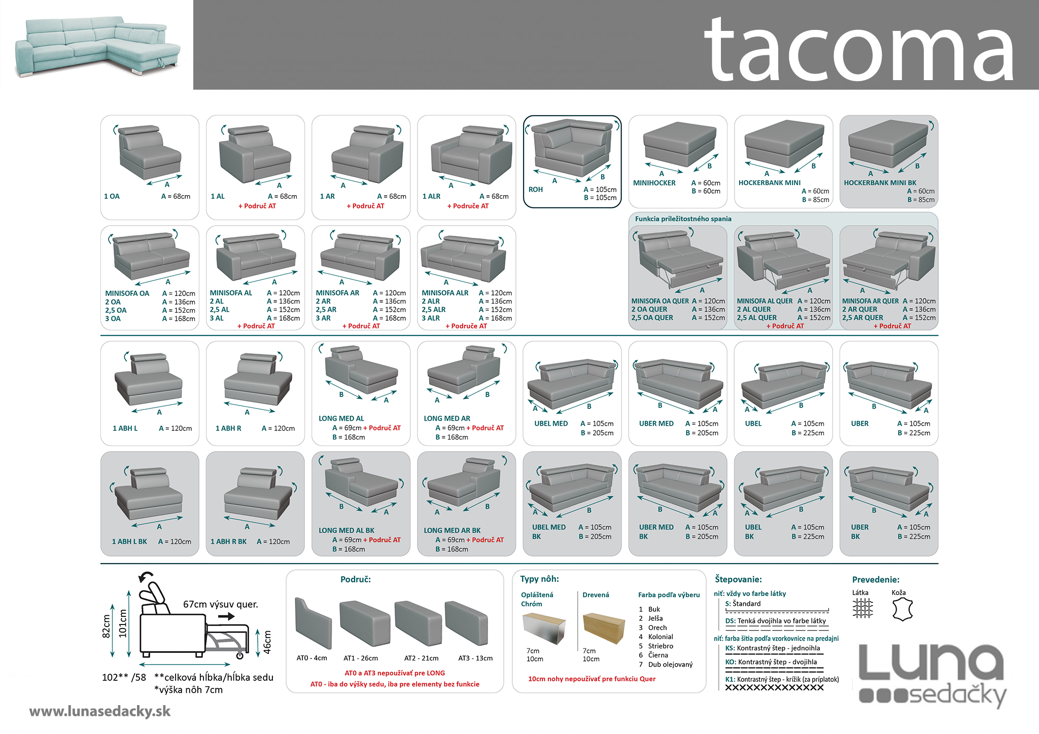 typovy-list-sedacka-tacoma-lunasedacky