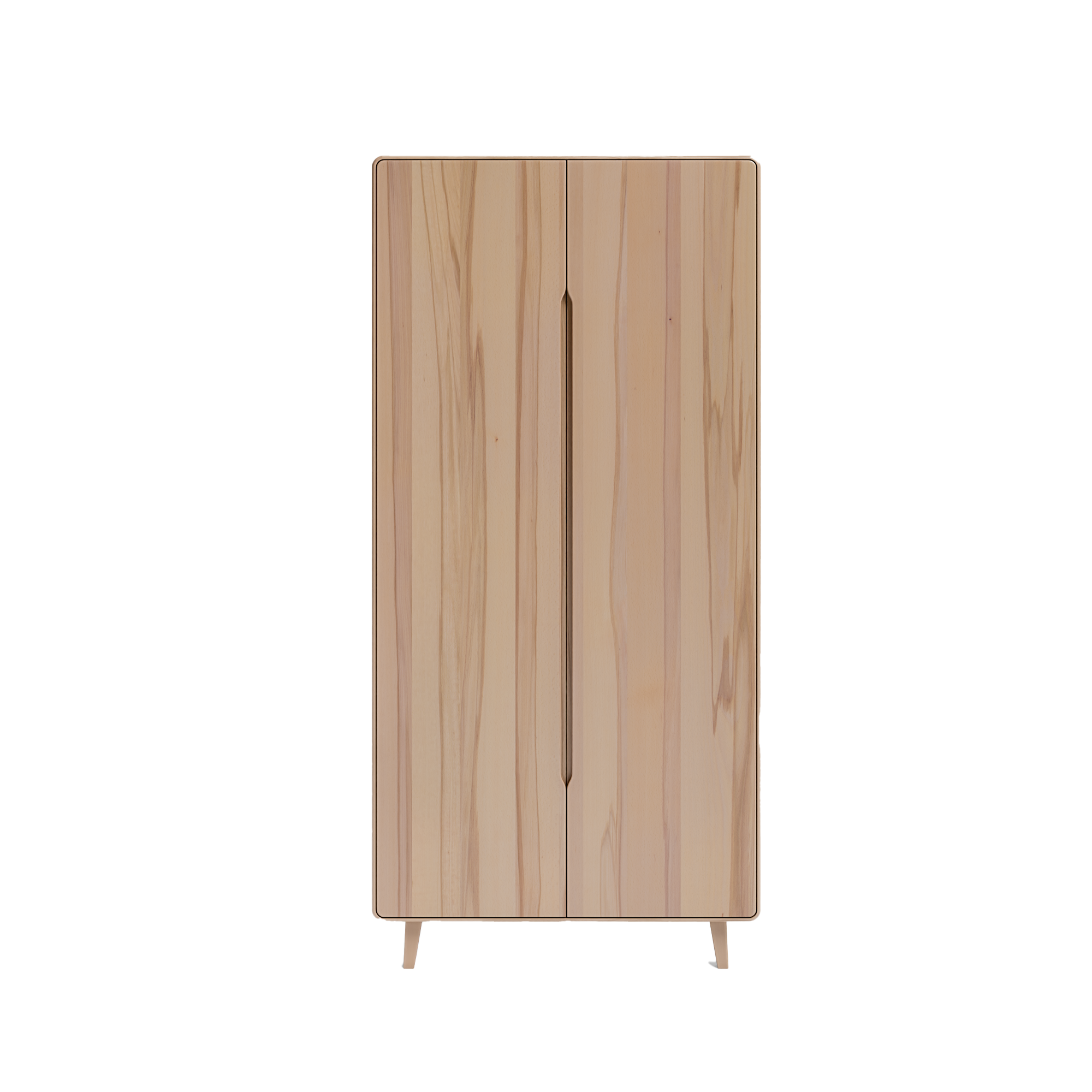 Wardrobe_V1_beech_front-predok