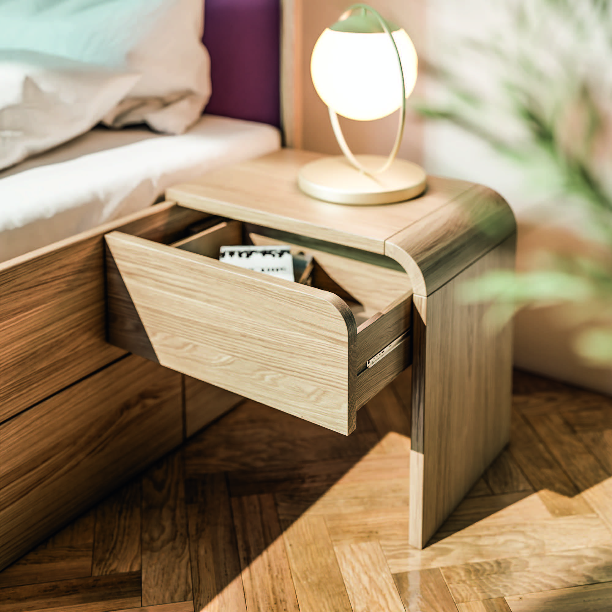 Nočný stolík ECLIPSE – Obrázok 2